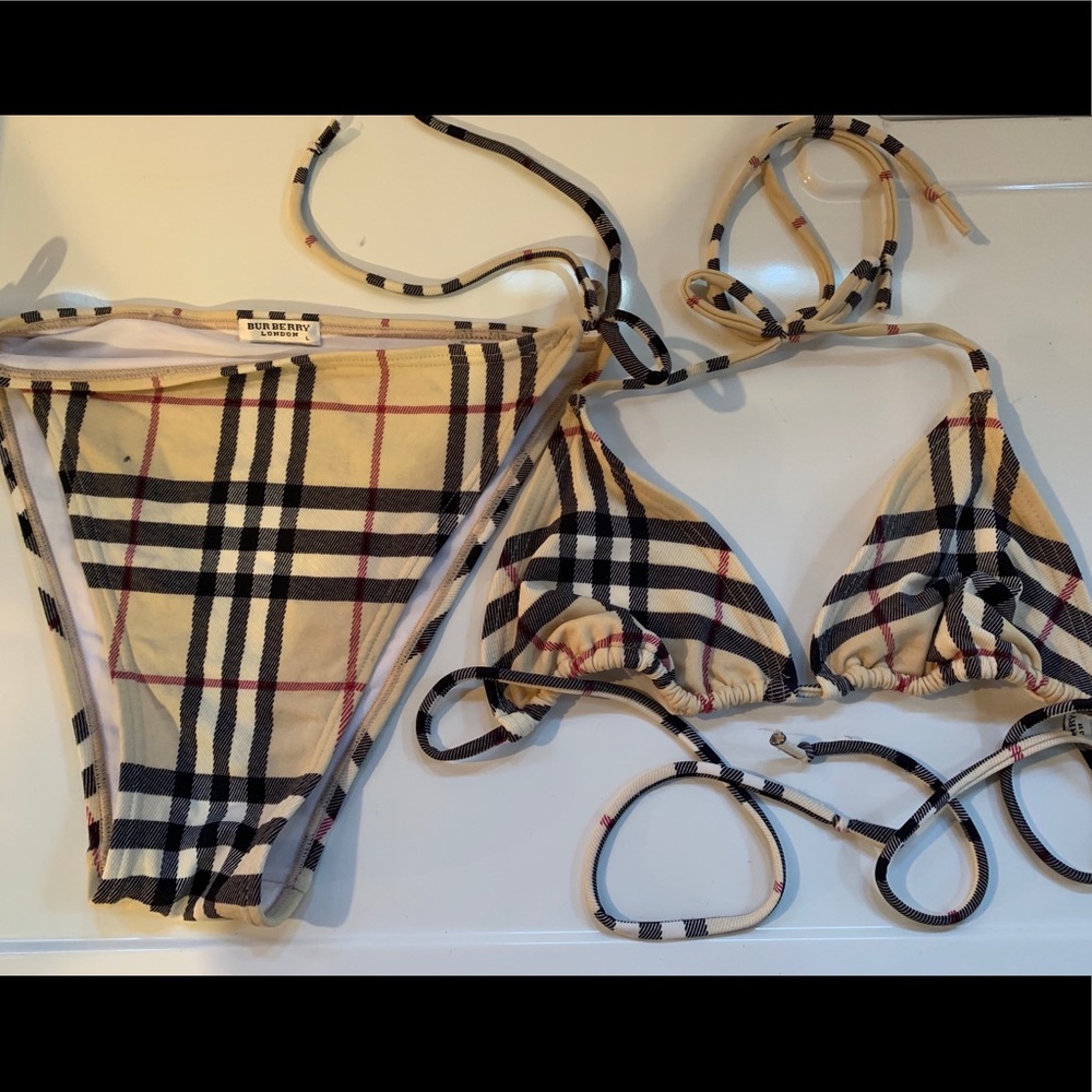Authentic Burberry bikini